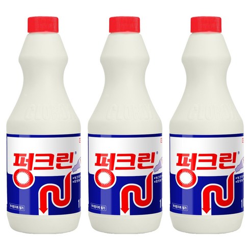 펑크린 배수구세정제, 1L, 3개