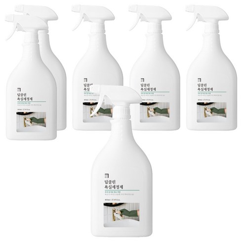 살림백서 딥클린 욕실세정제, 800ml, 6개