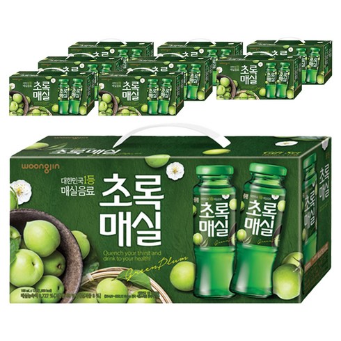 초록매실 음료선물세트, 8개