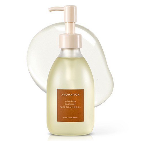 아로마티카 바이탈라이징 로즈마리 포어 클렌징 오일, 200ml, 1개