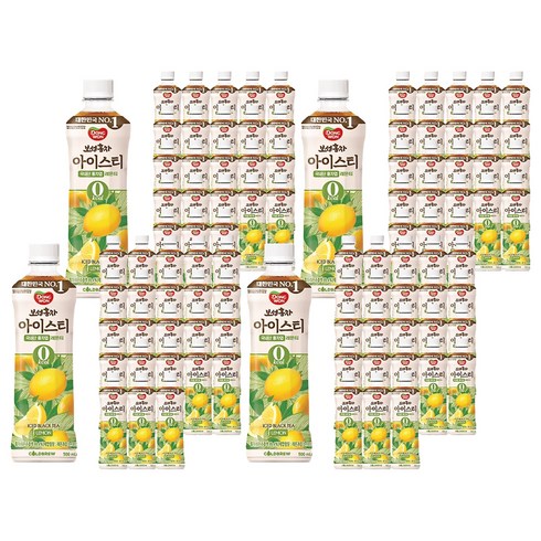 동원보성홍차 아이스티 제로 레몬, 500ml, 96개