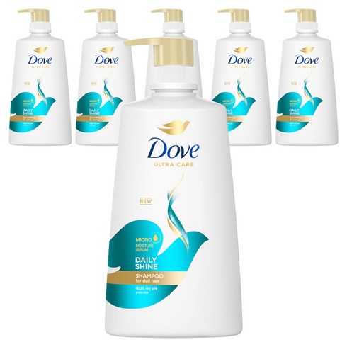 도브 데일리 샤인 샴푸, 680ml, 6개
