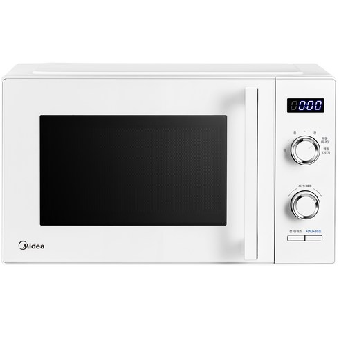 마이디어 프리미엄 무회전 플랫 전자레인지 화이트 23L, MWO-FL2300WH