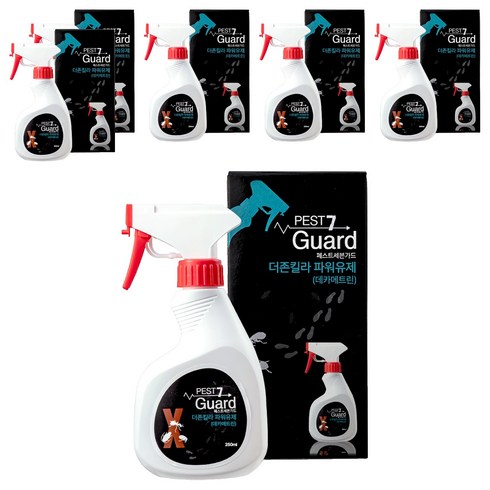 페스트세븐 가드 더존킬라 파워유제 살충제, 250ml, 6개