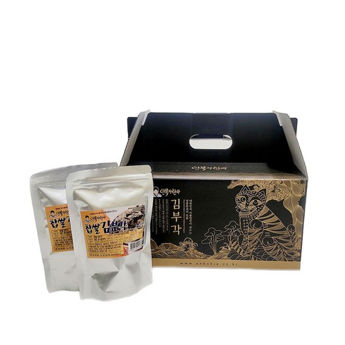 안복자한과 찹쌀김부각 1호, 1세트, 200g