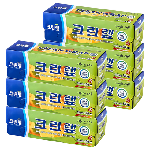 크린랩 위생랩, 30m, 6개