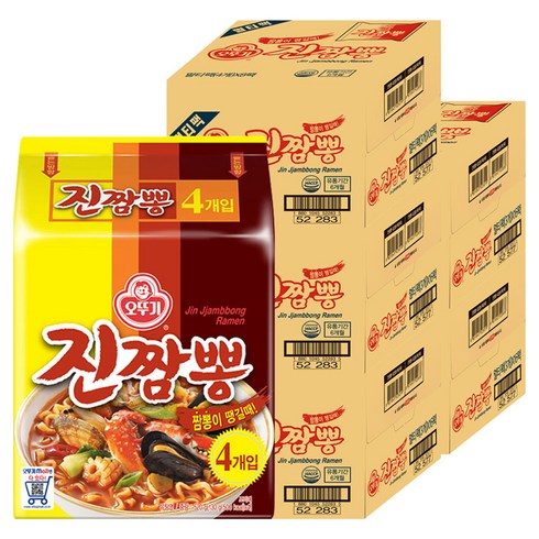 오뚜기 진짬뽕 130g, 160개
