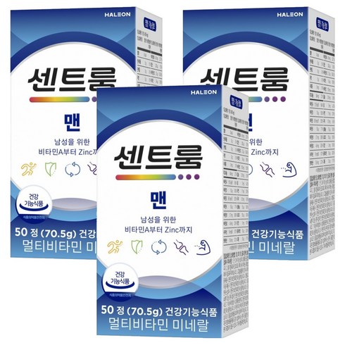 센트룸 맨 멀티비타민 미네랄, 50정, 3개