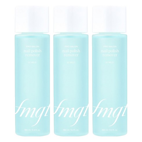fmgt 프로 살롱 네일 리무버 02 마일드, 150ml, 3개