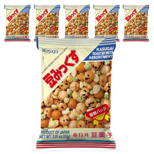 카슈가이 마메믹스 과자, 57g, 6개