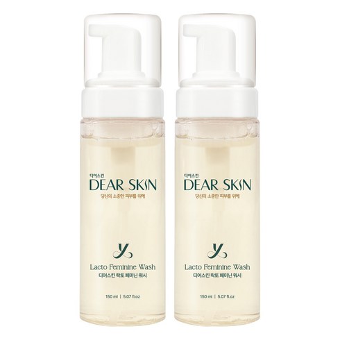 디어스킨 락토 페미닌 워시, 2개, 150ml