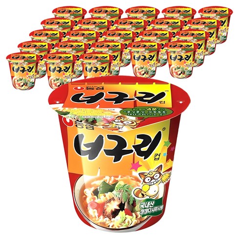 너구리 컵 62g, 24개