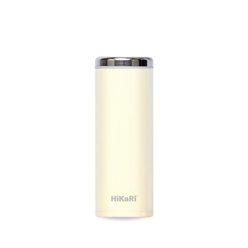 HiKaRi 심플 미니 텀블러, 아이보리, 300ml, 1개