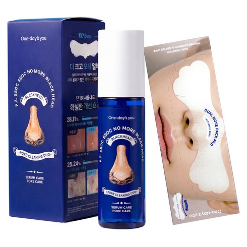 원데이즈유 피지쏙쏙 노 모어 블랙헤드 100ml + 듀얼 코팩 패드 15매, 1개
