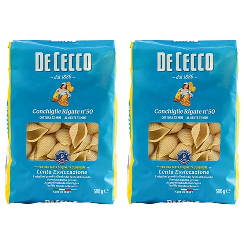 데체코 꼰길리에 파스타, 500g, 2개