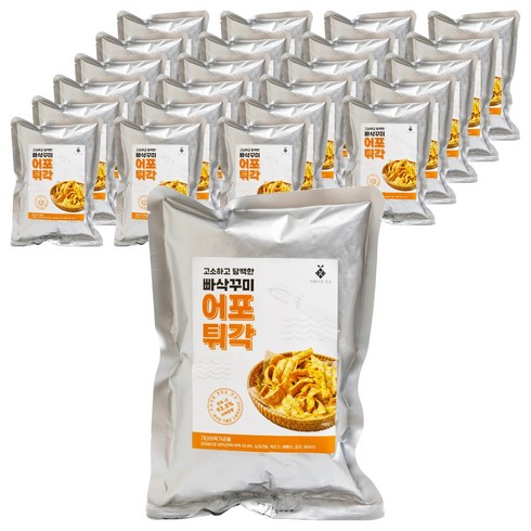 아름다운정성 어포튀각, 70g, 24개