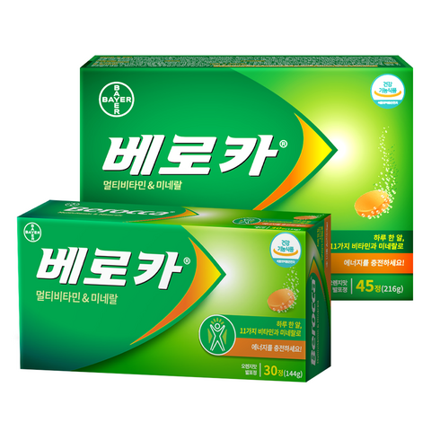 베로카 발포 비타민 45정 +30정 세트, 75정, 1세트