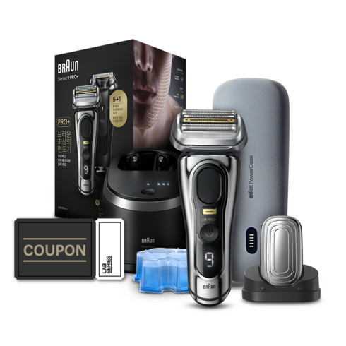 BRAUN 시리즈 9 Pro+ 기프트 에디션, 5793, 크롬