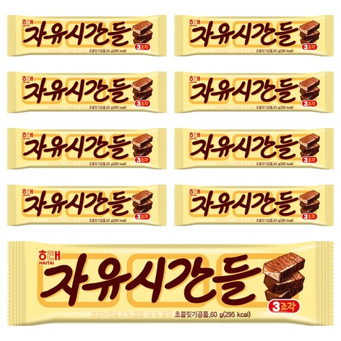 자유시간 들 초코바, 60g, 9개