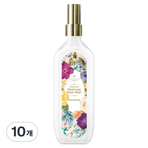 올가힐링스 프레스티지 퍼퓸 바디 미스트 퓨어머스크, 100ml, 10개
