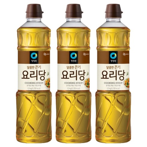 청정원 달콤한 끈기 요리당, 1.2kg, 3개