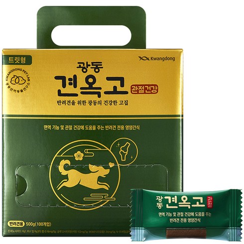광동 강아지 견옥고 영양제, 500g, 뼈/관절강화, 1개