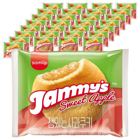 재미스 잼있는 사과쿠키, 75g, 40개
