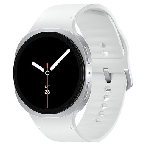 삼성전자 갤럭시워치 8 LTE 스마트워치 SM-L325N, 실버, 40mm, GPS+Cellular