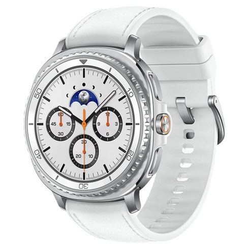 삼성전자 갤럭시워치 8 클래식 스마트워치 SM-L505N, 화이트, 46mm, GPS+Cellular