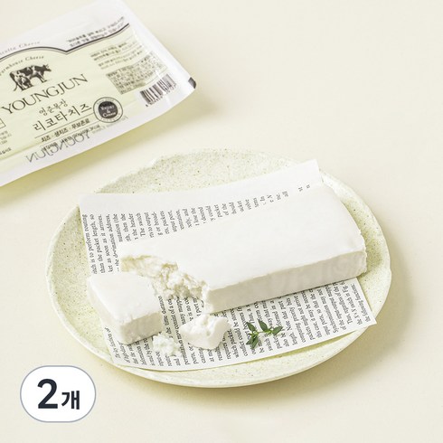 영준목장 리코타치즈, 150g, 1개입, 2개