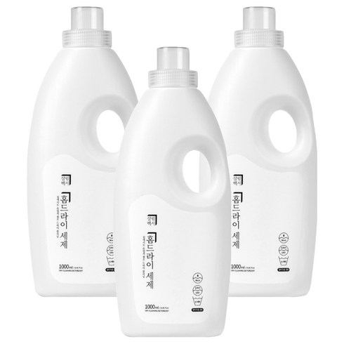 살림백서 홈드라이 세제, 1L, 3개