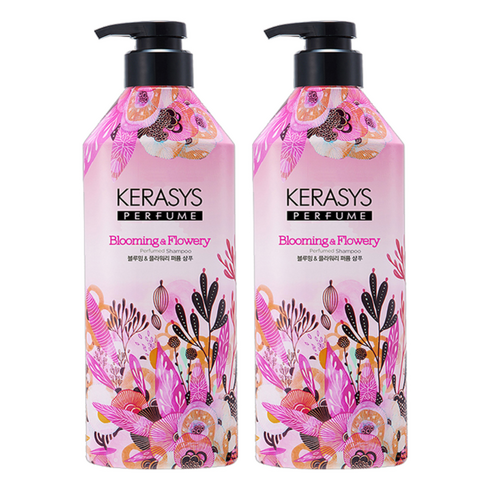 케라시스 퍼퓸 샴푸 블루밍 앤 플라워리향, 980ml, 2개