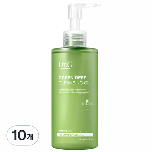 닥터지 그린딥 클렌징 오일, 210ml, 10개