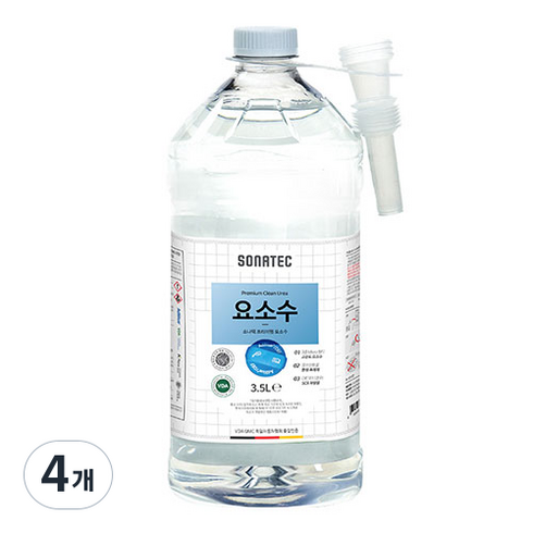 소나텍 요소수, 3.5L, 4개