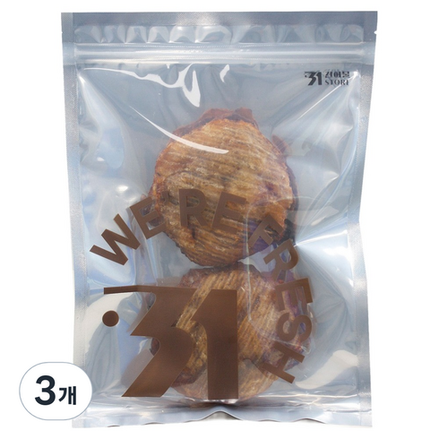 31건어물 구운 아귀포 대 5p, 3개, 190g