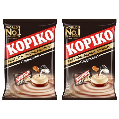 코피코 카푸치노 캔디, 800g, 2개