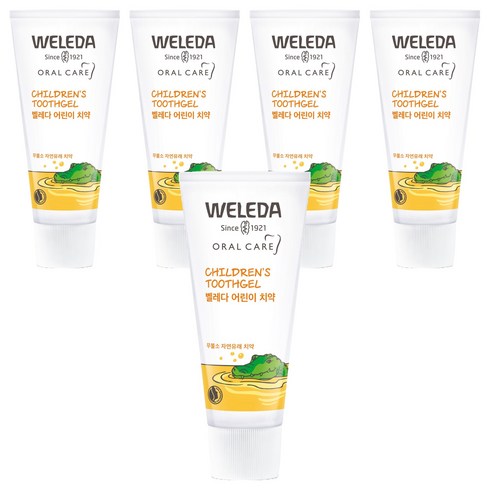 벨레다 어린이 치약, 50ml, 1개입, 5개