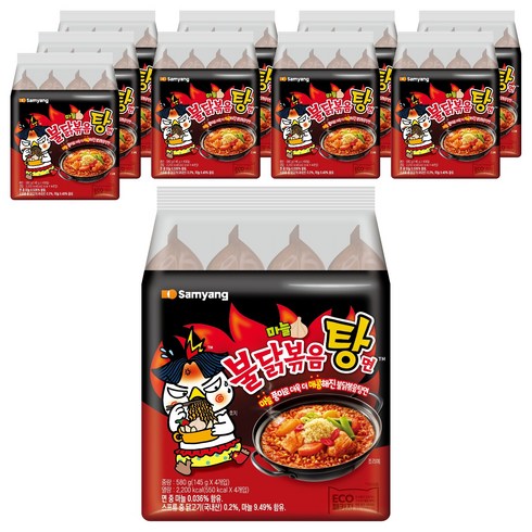불닭 볶음탕면 145g, 40개