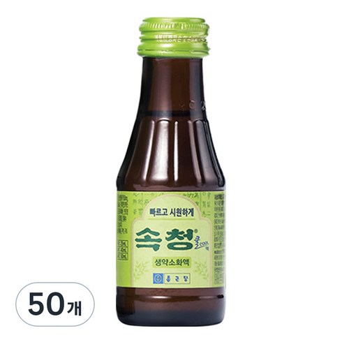 종근당 속청쿨액, 75ml, 50개