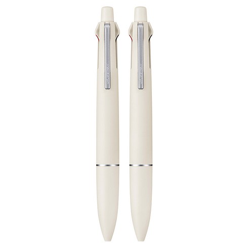 제트스트림 라이트 터치 잉크 멀티펜 MSXE-LS 0.5mm, 멜로화이트, 2개