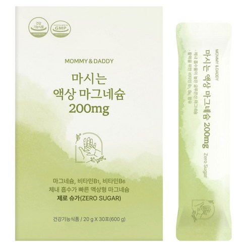 마미앤대디 마시는 액상 마그네슘 200mg, 30회분, 1개