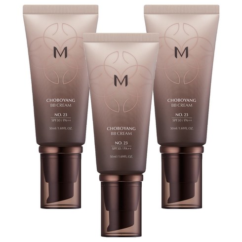 미샤 엠 초보양 비비크림 SPF30 PA++, 23호차분한베이지, 50ml, 3개