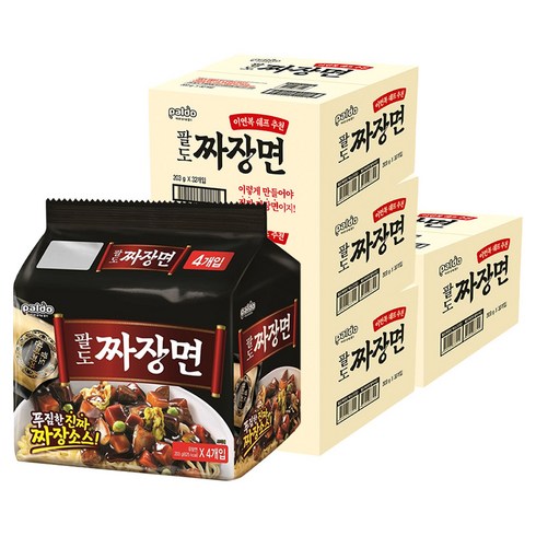 팔도짜장면 203g, 128개
