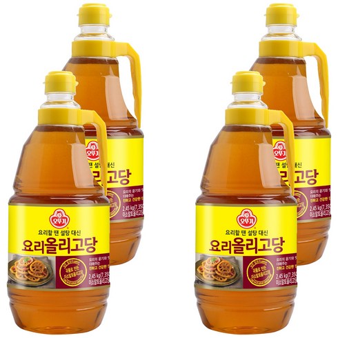 오뚜기 요리 올리고당, 2.45kg, 4개