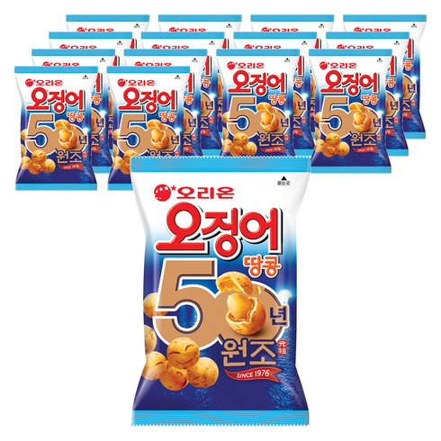 오리온 오징어 땅콩, 98g, 15개