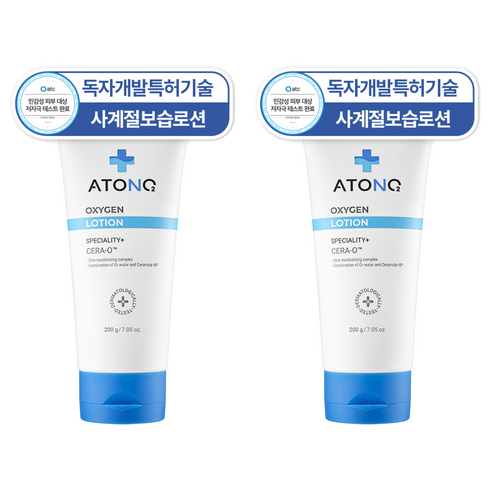 아토앤오투 옥시젠 로션, 200g, 2개