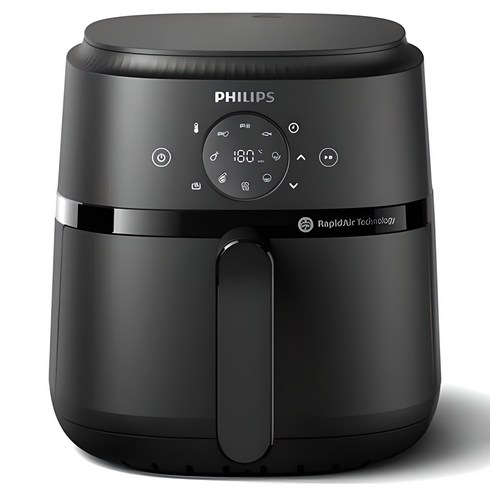 필립스 2000 시리즈 에어프라이어 4.2L, NA229/00, 블랙
