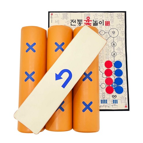 키드존 자이언트 대형 윷놀이 세트 59cm, 혼합색상, 1개