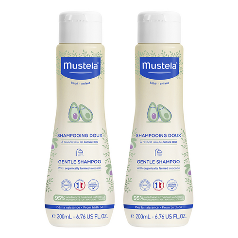 무스텔라 젠틀 샴푸, 200ml, 2개