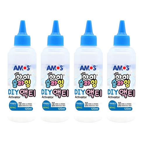 아모스 아이슬라임 액티 120ml, 4개